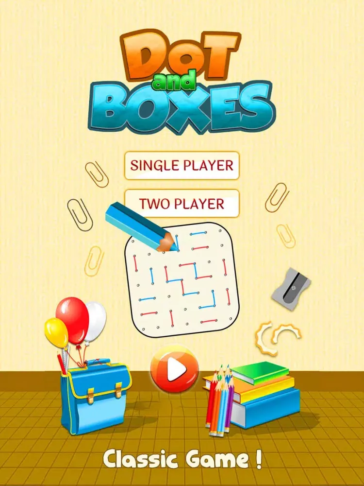 Dots and Boxes Puzzle Game iPad  스크린샷