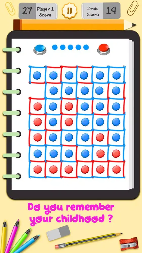 Dots and Boxes Puzzle Game 스크린샷
