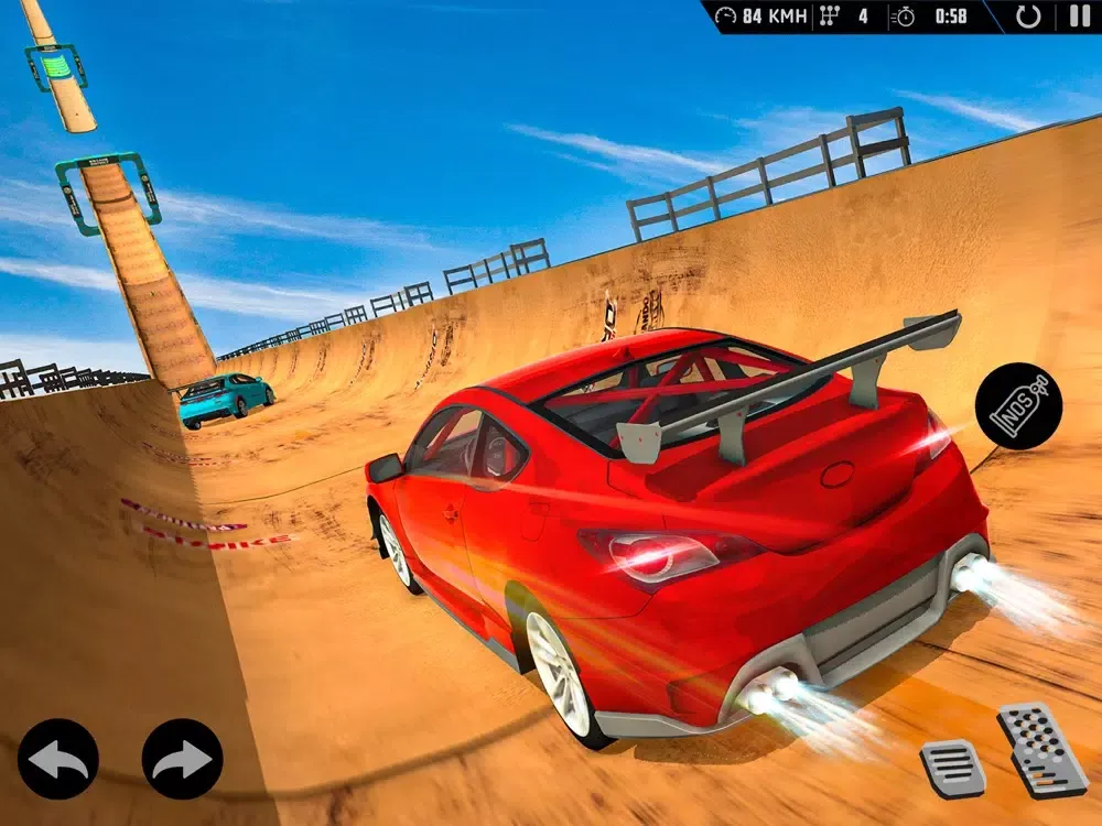 ภาพหน้าจอของ Extreme GT Racing Stunt Game iPad 