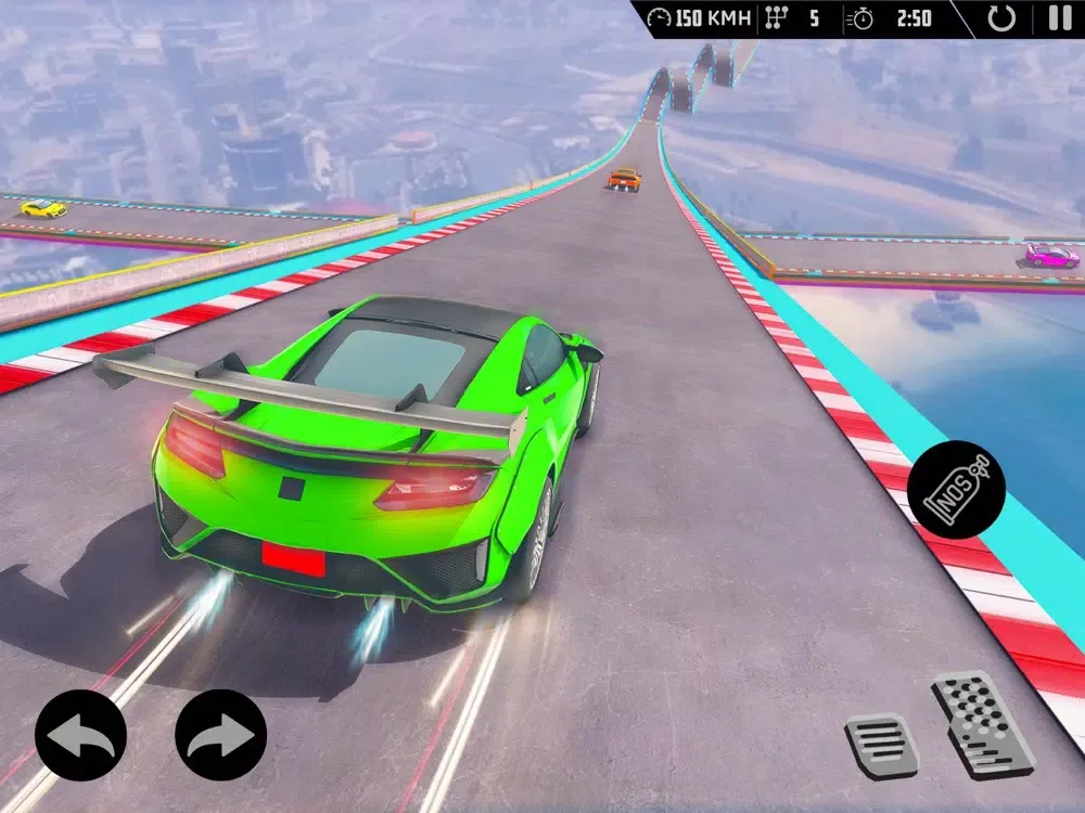 ภาพหน้าจอของ Extreme GT Racing Stunt Game iPad 