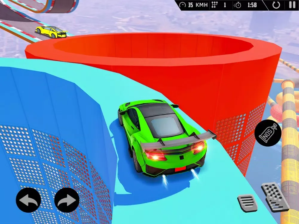 ภาพหน้าจอของ Extreme GT Racing Stunt Game iPad 