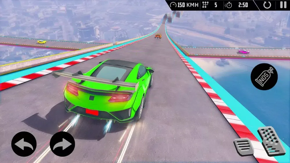 ภาพหน้าจอของ Extreme GT Racing Stunt Game