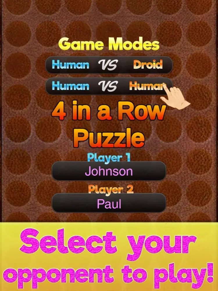 Capturas de tela do 4 in a Row Puzzle Connect Game iPad 