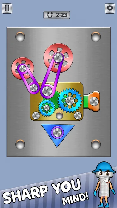 Captures d'écran de Screw Nuts And Bolts Puzzle 3D