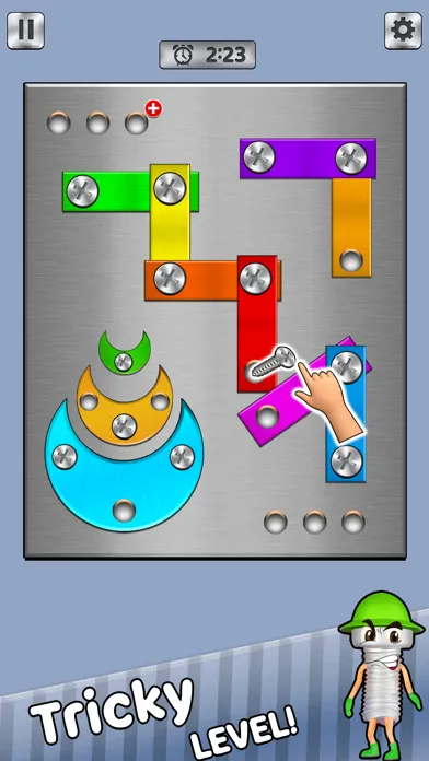 Captures d'écran de Screw Nuts And Bolts Puzzle 3D