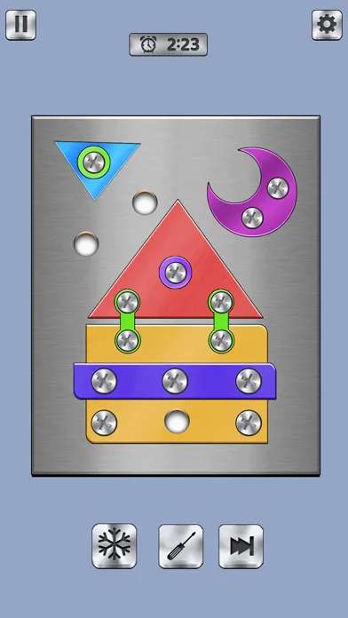 Captures d'écran de Screw Nuts And Bolts Puzzle 3D