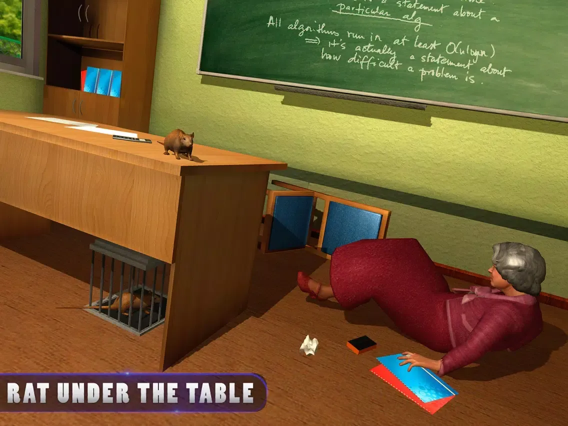 School Scary Teacher Granny iPad  스크린샷