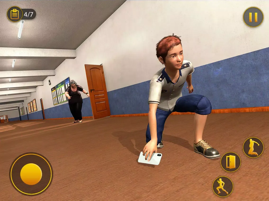 School Scary Teacher Granny iPad  스크린샷