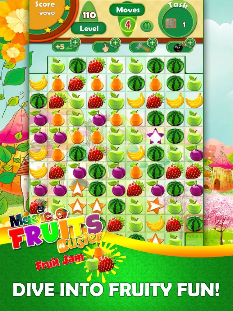 Magic Fruit Buster - Fruit Jam iPad  스크린샷