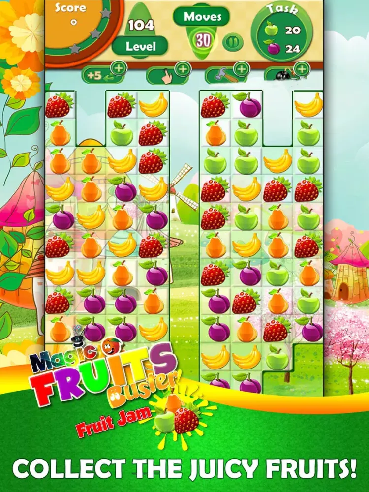 Magic Fruit Buster - Fruit Jam iPad  스크린샷