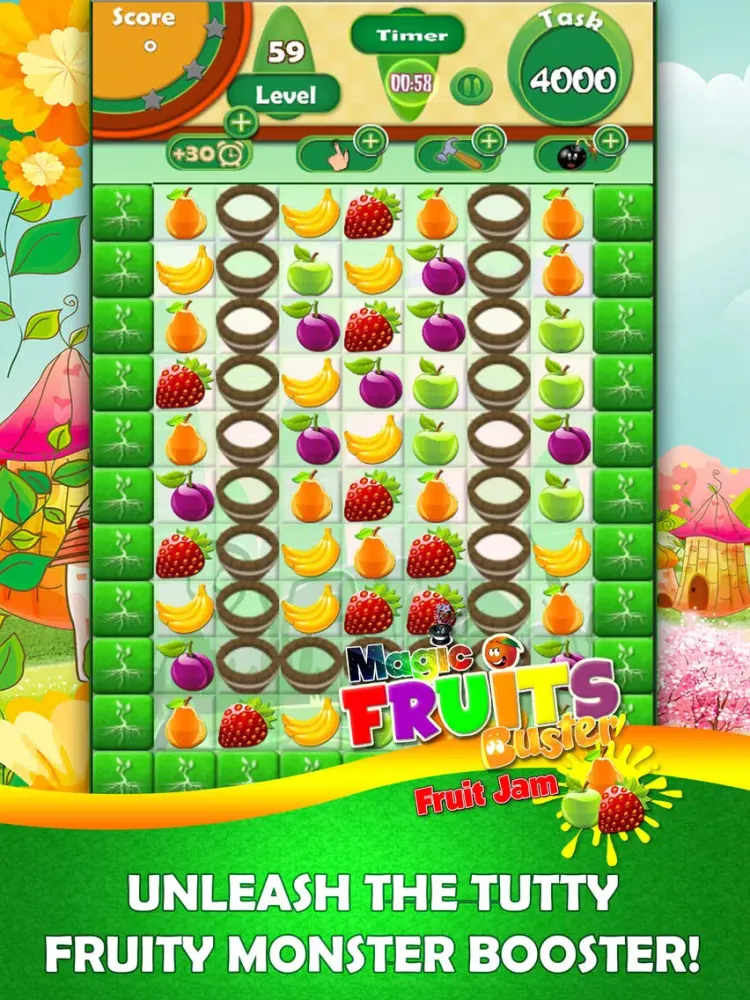 Magic Fruit Buster - Fruit Jam iPad  스크린샷