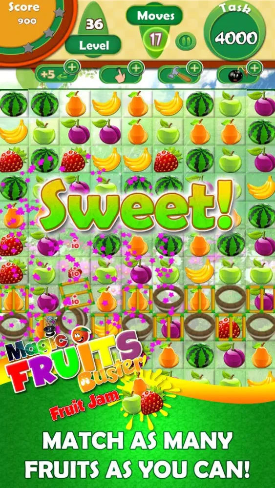 Magic Fruit Buster - Fruit Jam 스크린샷