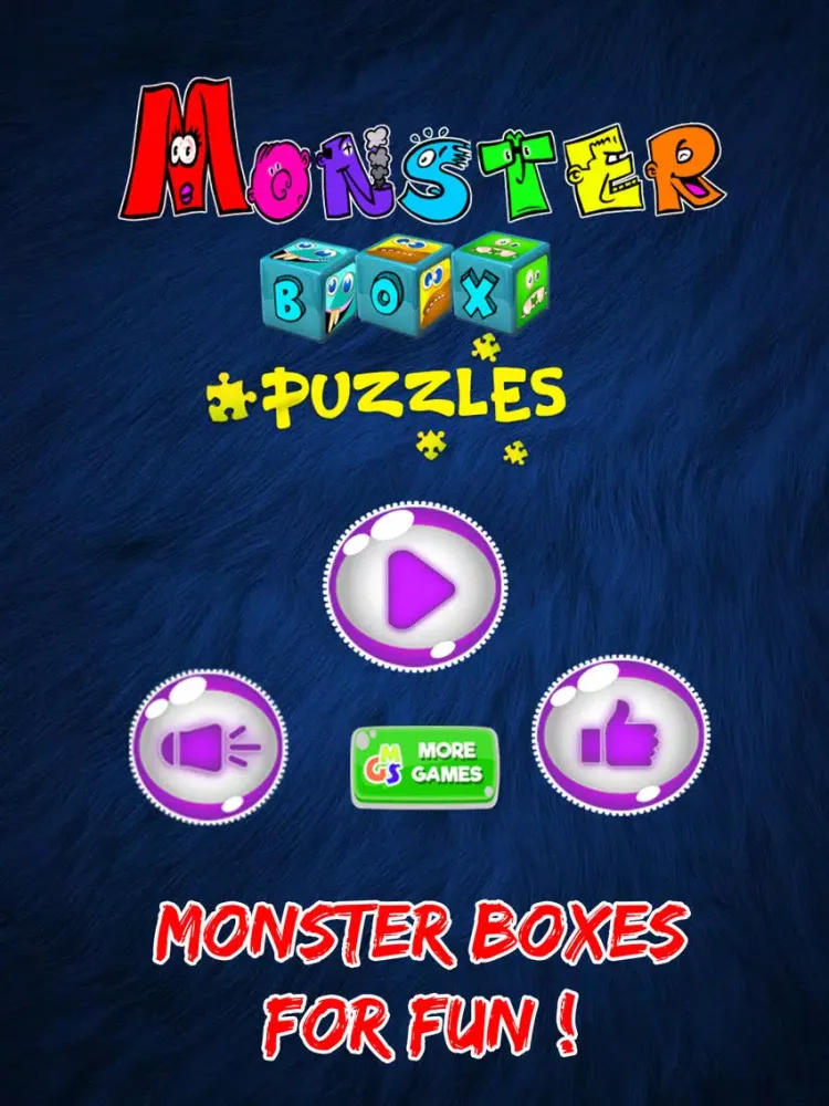 Monster Box Puzzles iPad  سکرین شاٹس