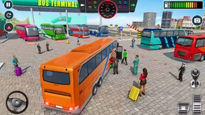 Tangkapan skrin Bus Simulator Driving Games 24