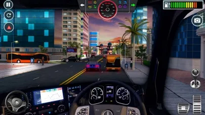 Tangkapan skrin Bus Simulator Driving Games 24