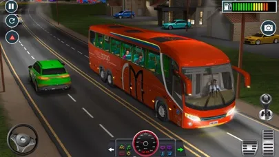 Tangkapan skrin Bus Simulator Driving Games 24