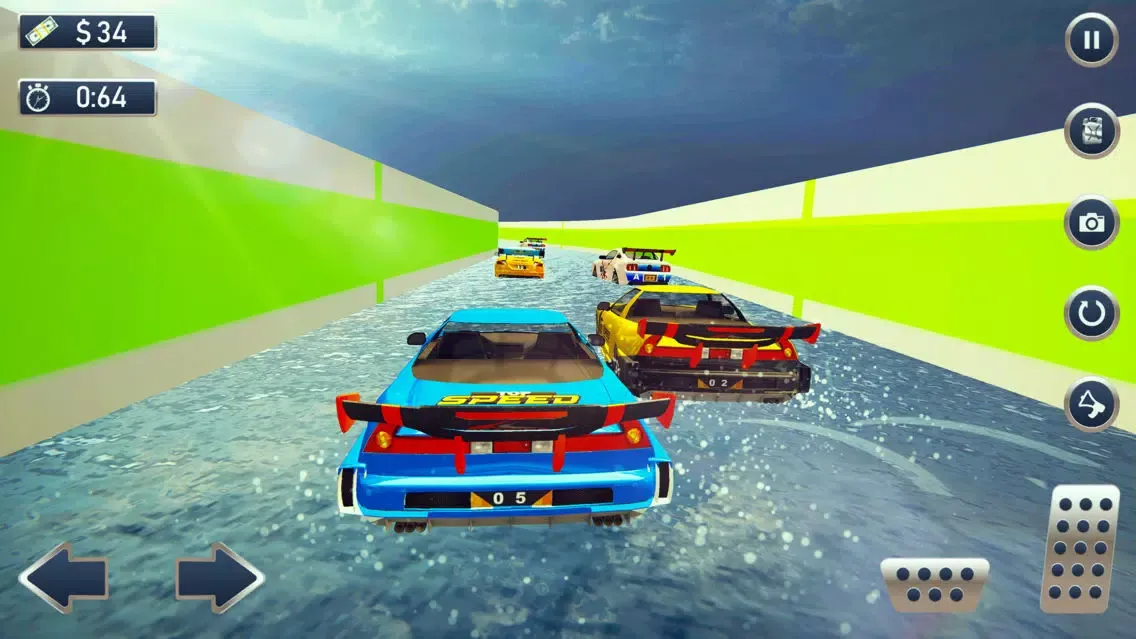 Zrzuty ekranu Water Slide Car Stunts Racing
