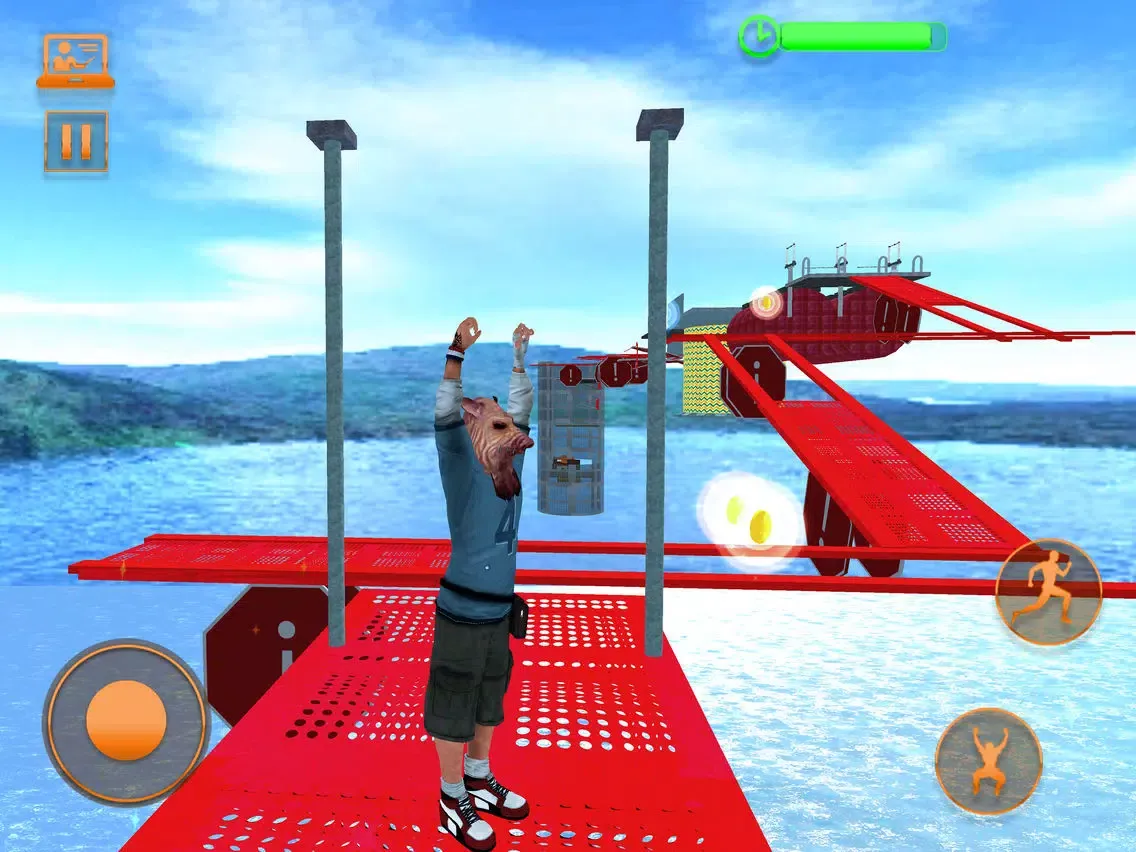Jump Parkour Freestyle Ragdoll iPad  Screenshots