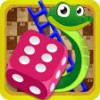 Snakes and Ladders Dice Game