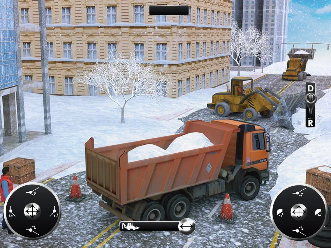 Winter Crane Plow Truck Blower iPad  স্ক্রিনশট