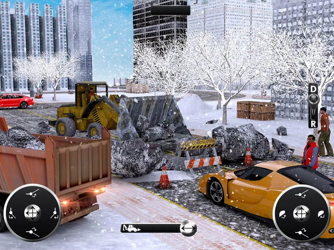 Winter Crane Plow Truck Blower iPad  স্ক্রিনশট
