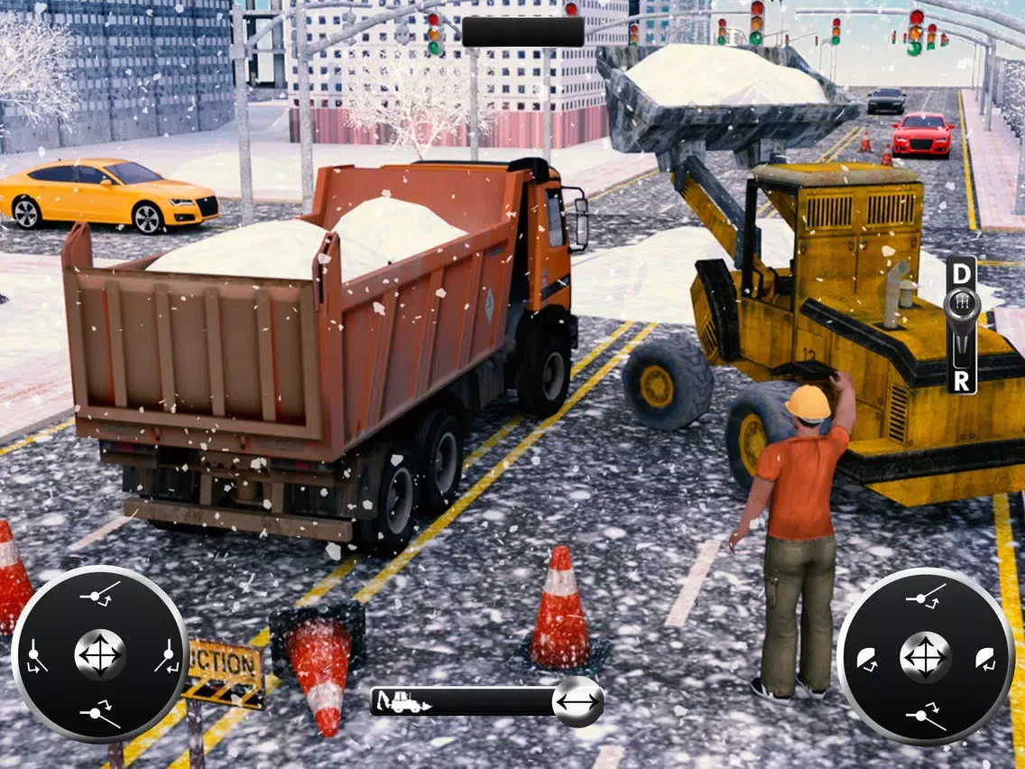 Winter Crane Plow Truck Blower iPad  স্ক্রিনশট