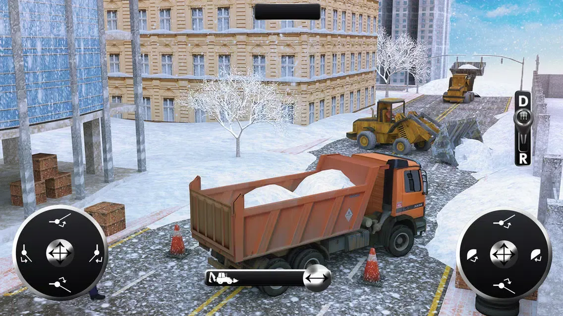 Winter Crane Plow Truck Blower স্ক্রিনশট