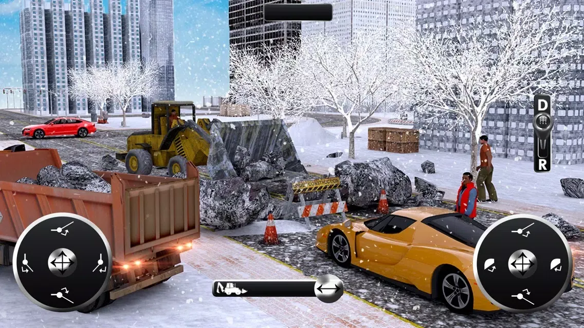 Winter Crane Plow Truck Blower স্ক্রিনশট