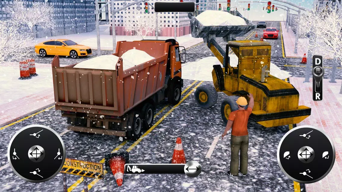 Winter Crane Plow Truck Blower স্ক্রিনশট