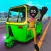 Stickman Auto Rickshaw Driver