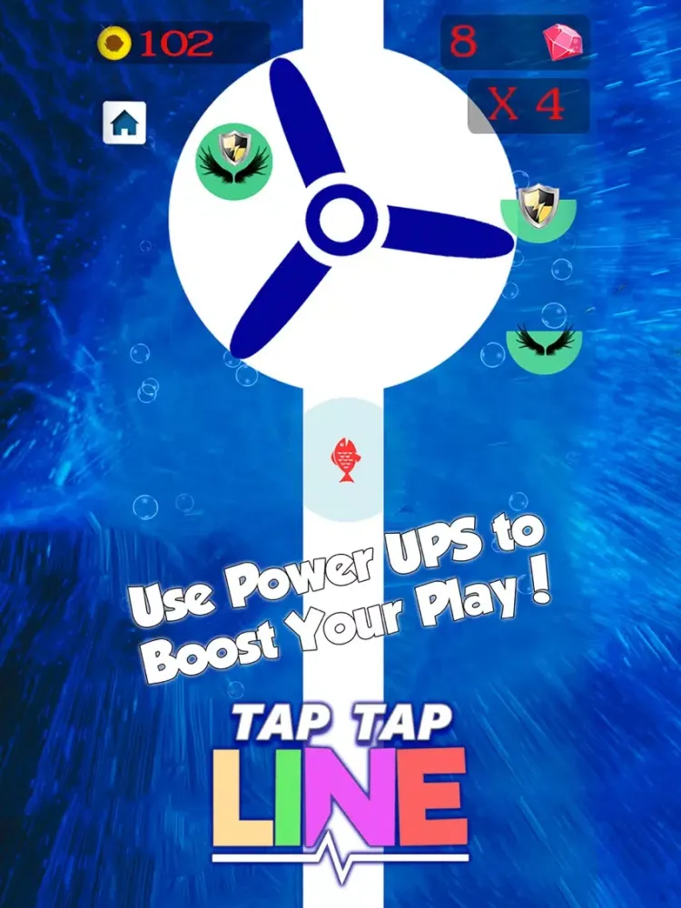 Capturas de tela do Tap Tap Line Game iPad 