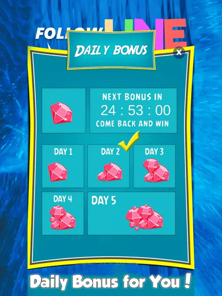 Capturas de tela do Tap Tap Line Game iPad 