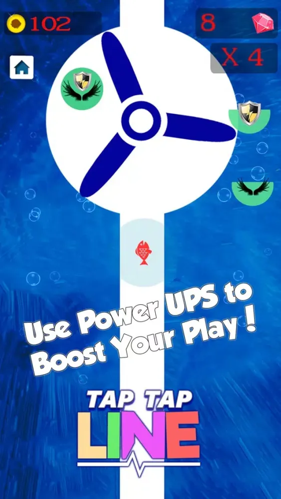 Capturas de tela do Tap Tap Line Game
