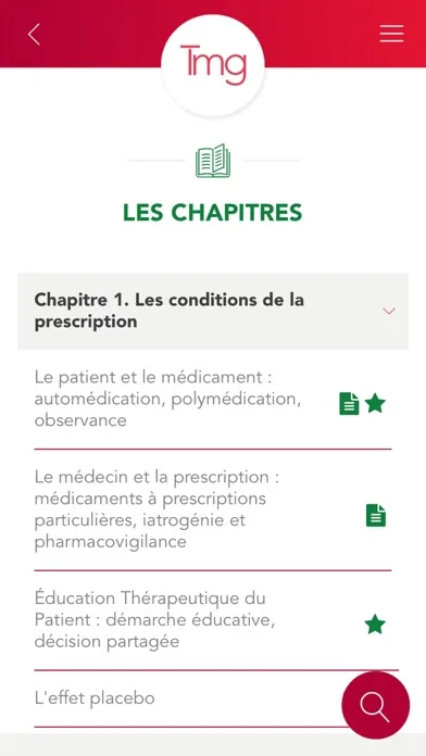 Thérapeutique Médecine Général应用截图
