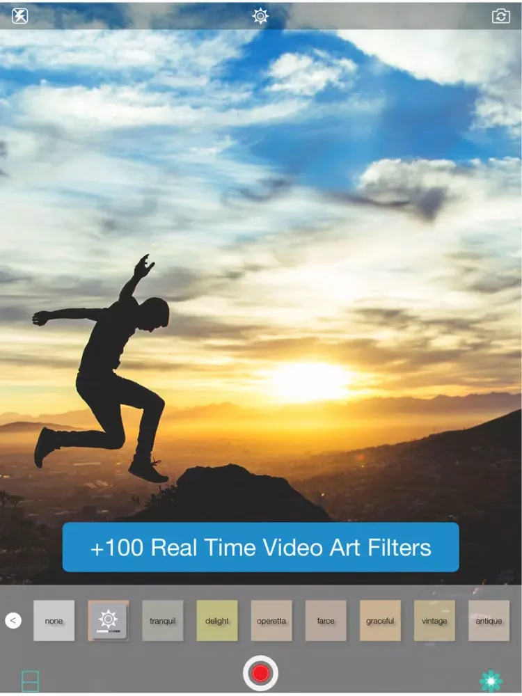 VAF - +100 Real Time Video Artistic Filter iPad  Screenshots
