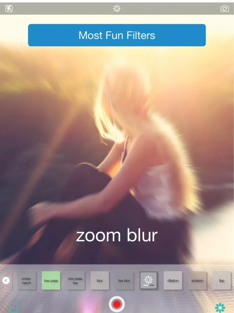 VAF - +100 Real Time Video Artistic Filter iPad  Screenshots