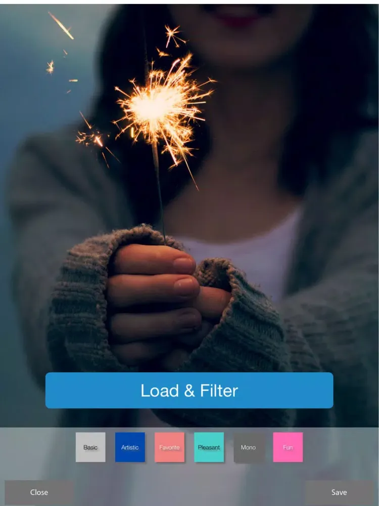 VAF - +100 Real Time Video Artistic Filter iPad  Screenshots