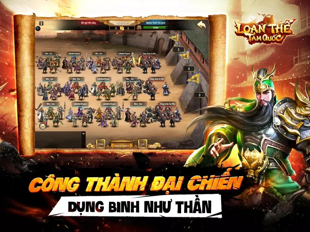 Loạn Thế Tam Quốc - Top 1 3Q iPad  Ekran Görüntüleri
