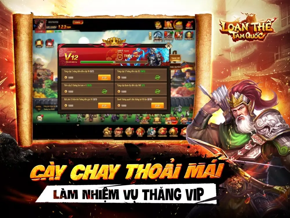 Loạn Thế Tam Quốc - Top 1 3Q iPad  Ekran Görüntüleri