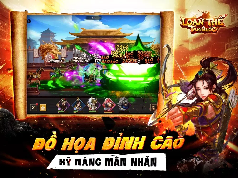 Loạn Thế Tam Quốc - Top 1 3Q iPad  Ekran Görüntüleri