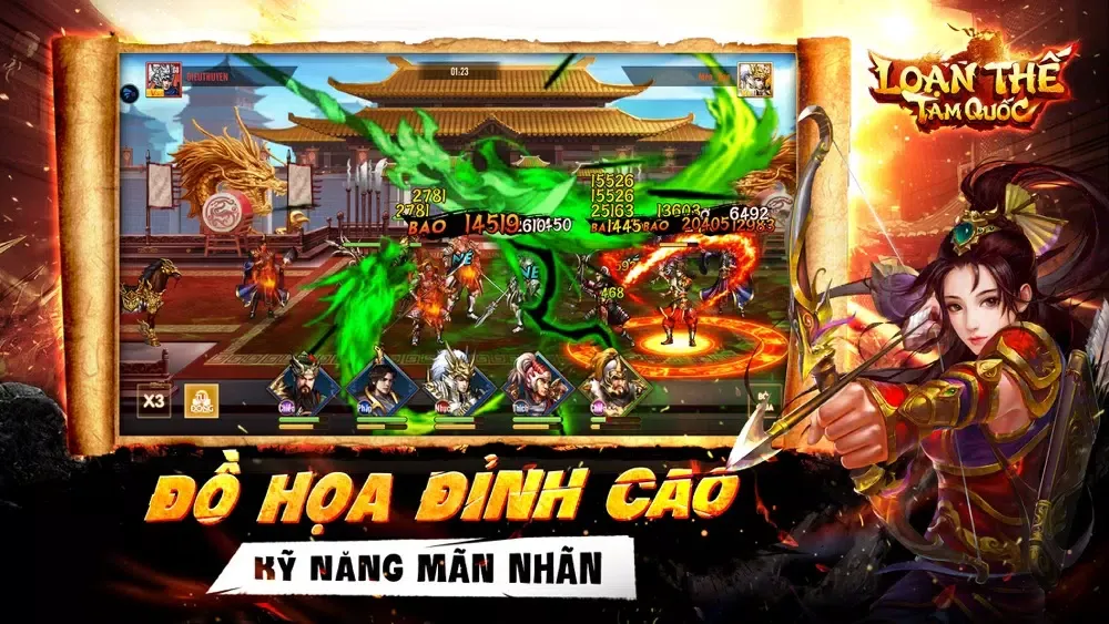 Loạn Thế Tam Quốc - Top 1 3Q Ekran Görüntüleri