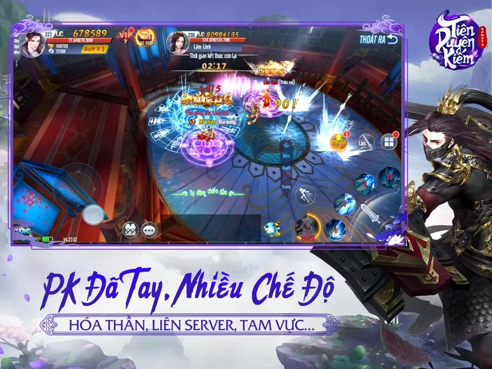 Ảnh chụp màn hình của Tiên Duyên Kiếm iPad 