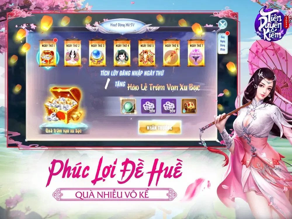 Ảnh chụp màn hình của Tiên Duyên Kiếm iPad 