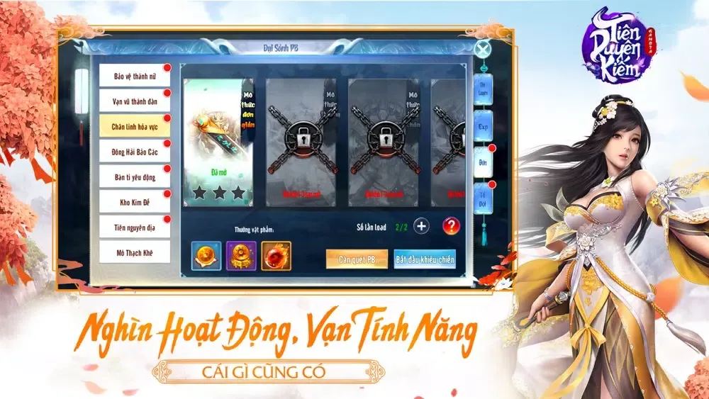 Ảnh chụp màn hình của Tiên Duyên Kiếm