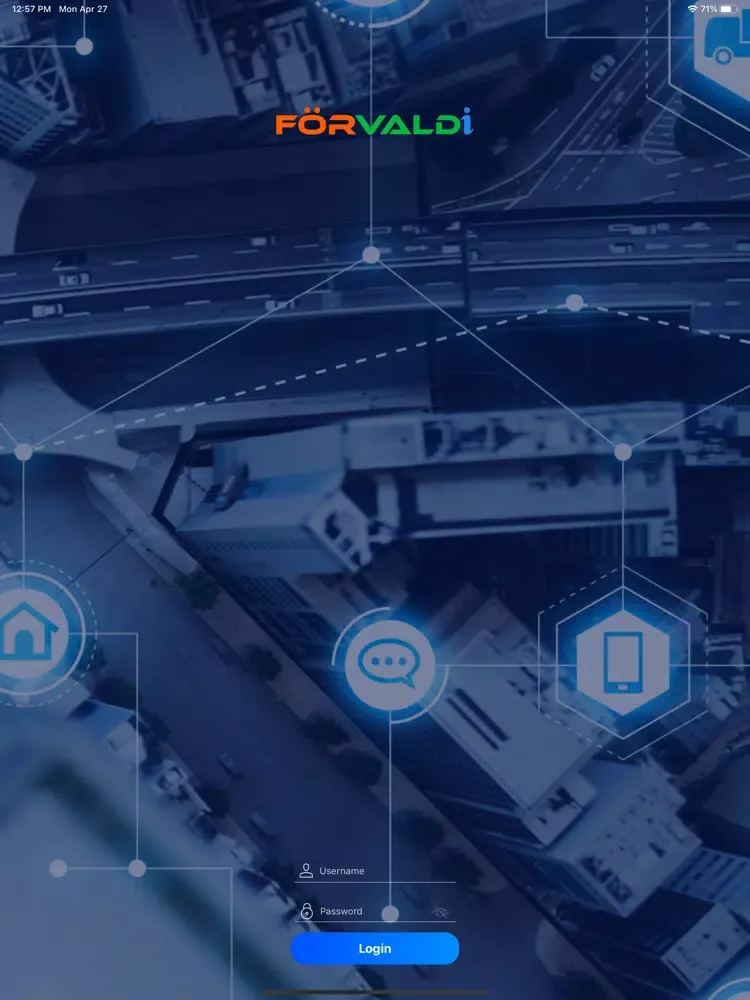 Forvaldi Mobile iPad  Ekran Görüntüleri