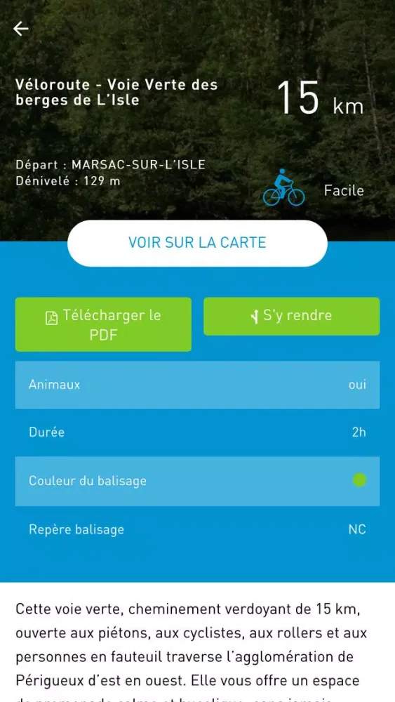 Capturas de tela do itinAQUI balades en Sud Ouest