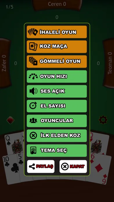 Batak Master İnternetsiz Batak স্ক্রিনশট