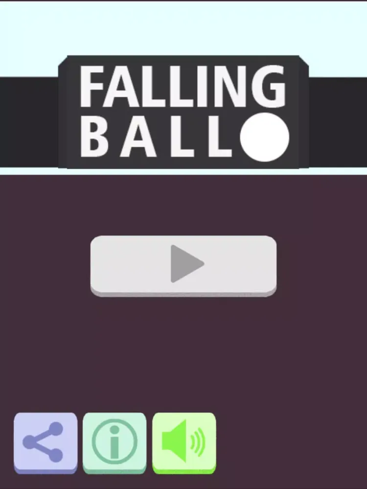 Falling Ball Free iPad  Screenshots