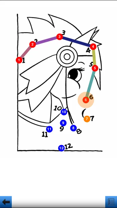 Kids Connect The Dots Coloring应用截图