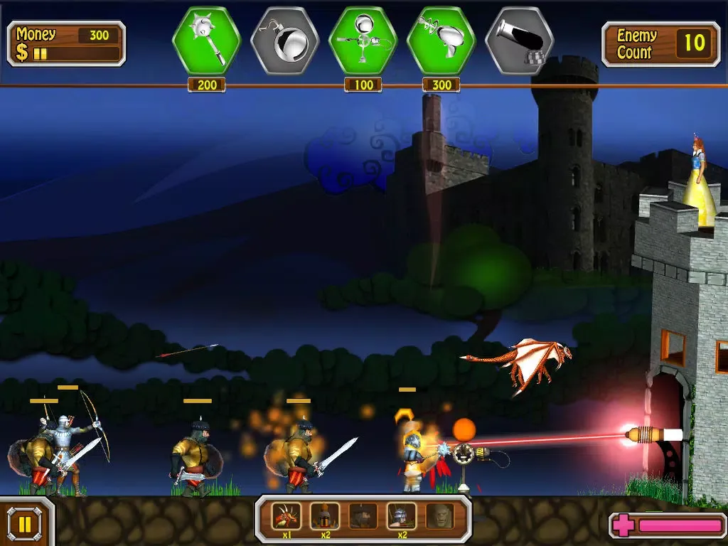 Tower Defense : Save Princess iPad  Screenshots
